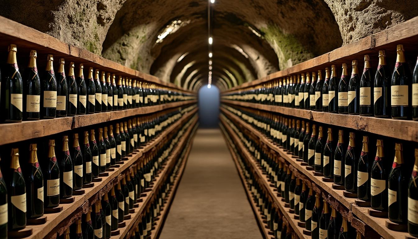 découvrez les caves prestigieuses de moët et chandon, où l'excellence et le savoir-faire se rencontrent pour offrir des champagnes d'exception.