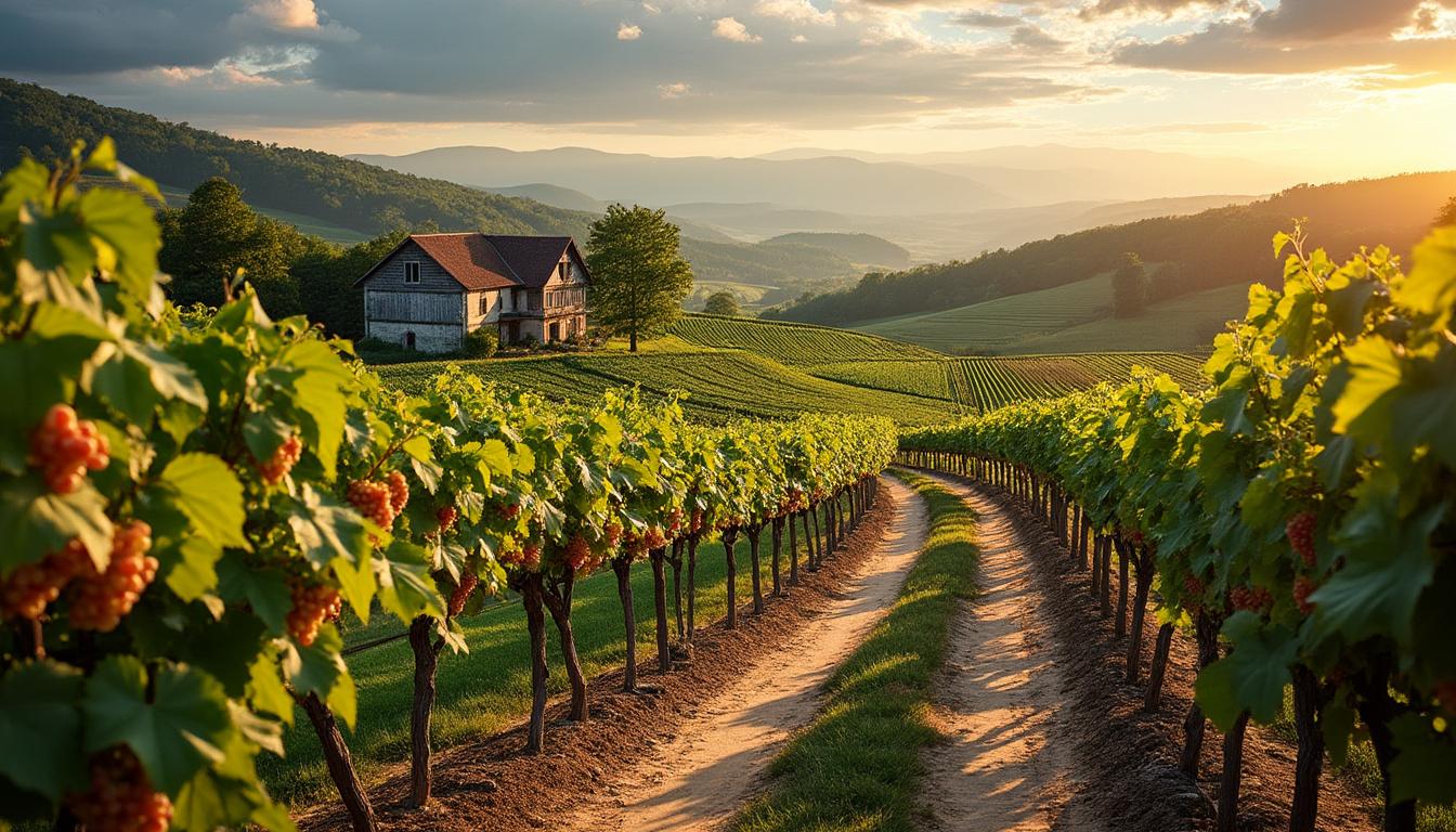 découvrez la route des vins du beaujolais : paysages pittoresques, dégustations de crus renommés et villages authentiques pour une expérience œnologique unique.